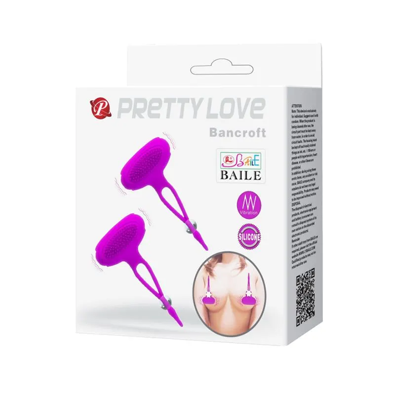 Pretty Love Pinzas para Pezones Bancroft Color Púrpura · PRETTYLOVE · Accesorios y Sets — photo 8