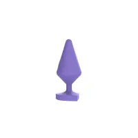Plug Anal Luv Heart Large Purpura · CHISA · Anal