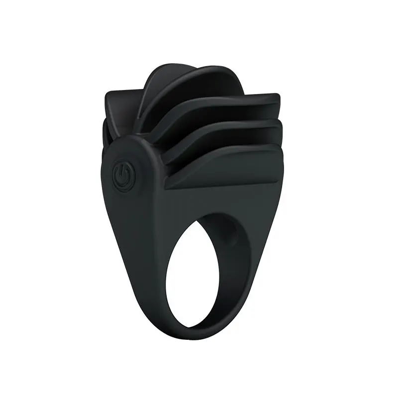 Pretty Love Anillo Vibrador Chester Color Negro · PRETTYLOVE · Anillos para el Pene