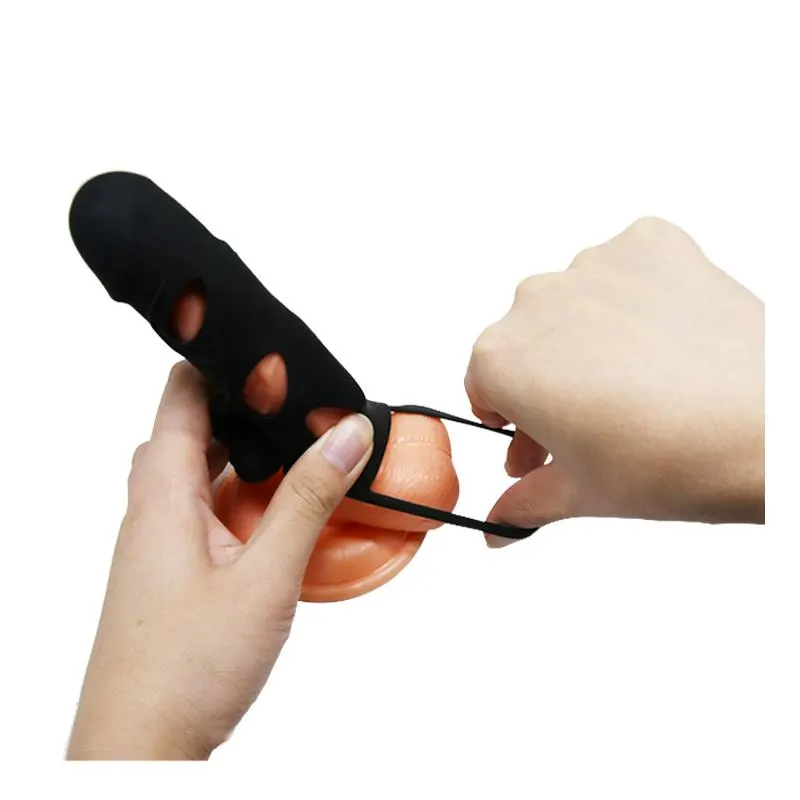 Pretty Love Jaula con Bala Vibradora 14 cm Color Negro · PRETTYLOVE · Fundas y Extensiones para el Pene — Foto 5