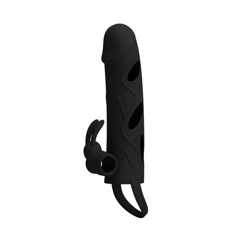 Pretty Love Jaula con Bala Vibradora 14 cm Color Negro · PRETTYLOVE · Fundas y Extensiones para el Pene