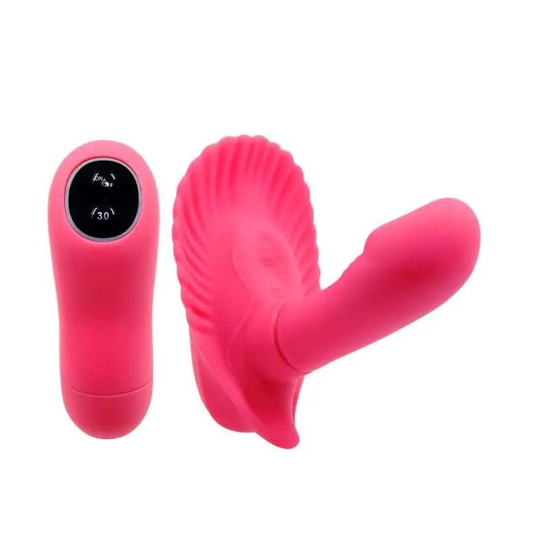Pretty Love Vibrador a Control Remoto Fancy Clamshell Color Rosa · PRETTYLOVE · Estimuladores de Clítoris