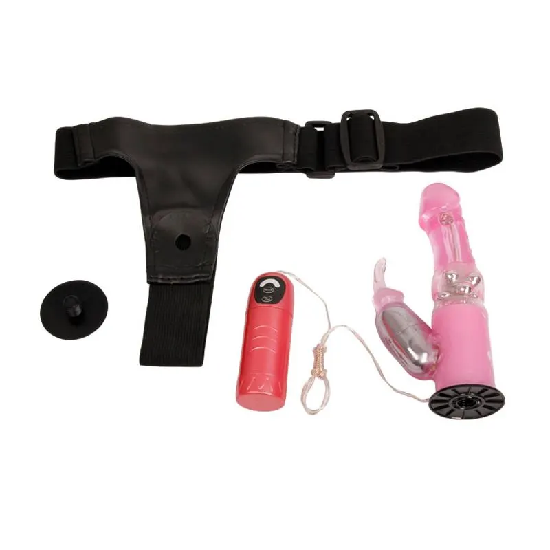 Baile Arnés con Dildo Vibrador Rosa 18 cm · BAILE · Dildos — photo 5