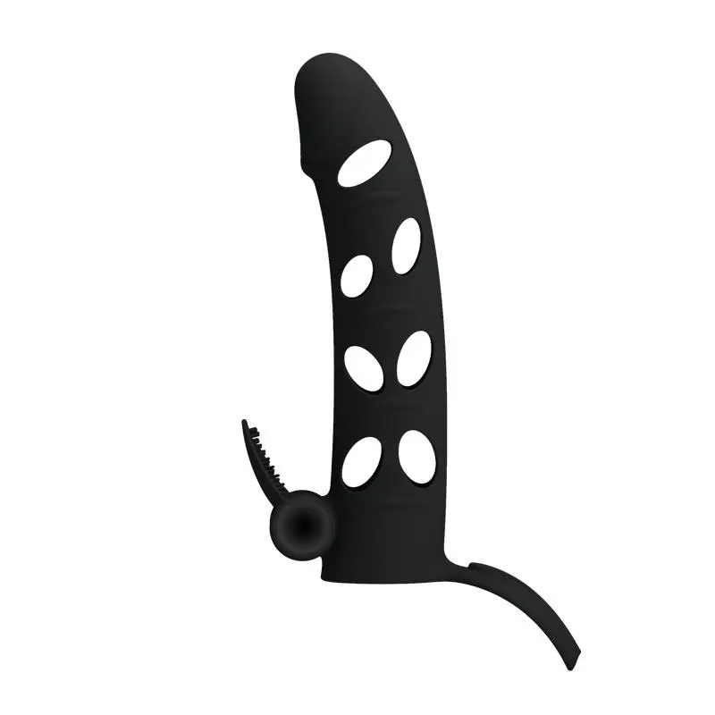Funda para el Pene con Bala Color Negro · PRETTYLOVE · Fundas y Extensiones para el Pene — photo 2