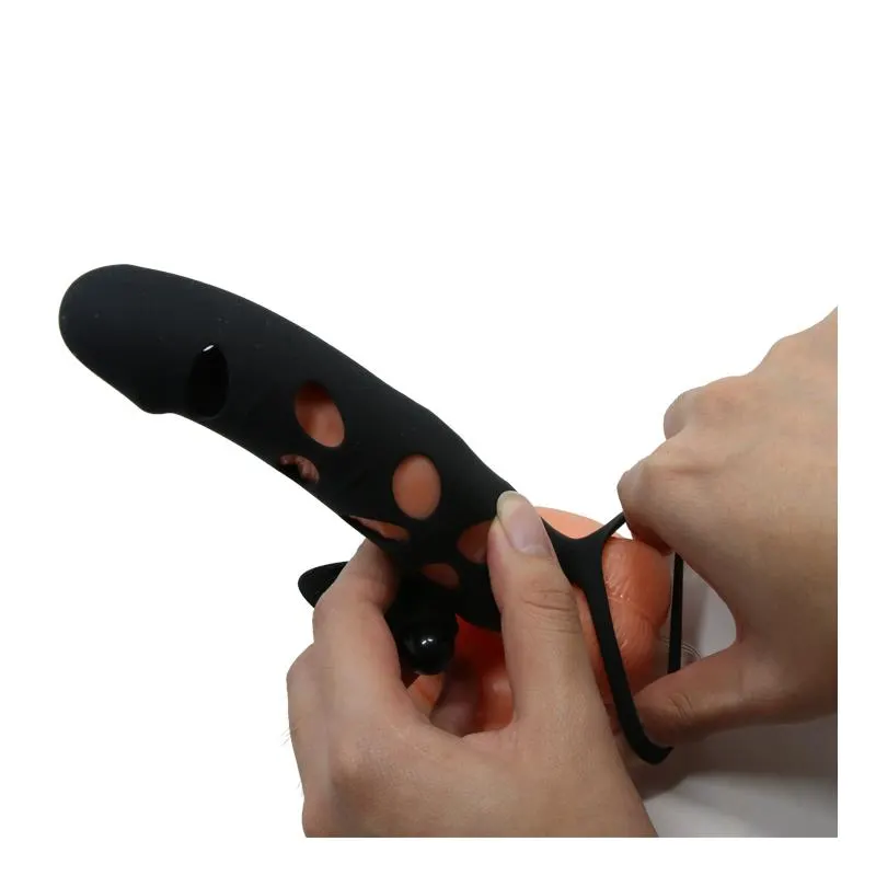 Funda para el Pene con Bala Color Negro · PRETTYLOVE · Fundas y Extensiones para el Pene — photo 5