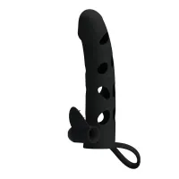 Funda para el Pene con Bala Color Negro · PRETTYLOVE · Fundas y Extensiones para el Pene