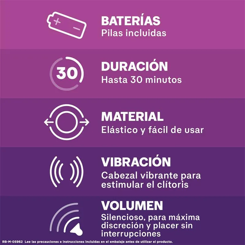 Estimulador Play Pure Fantasy · DUREX · Estimuladores de Clítoris — photo 2