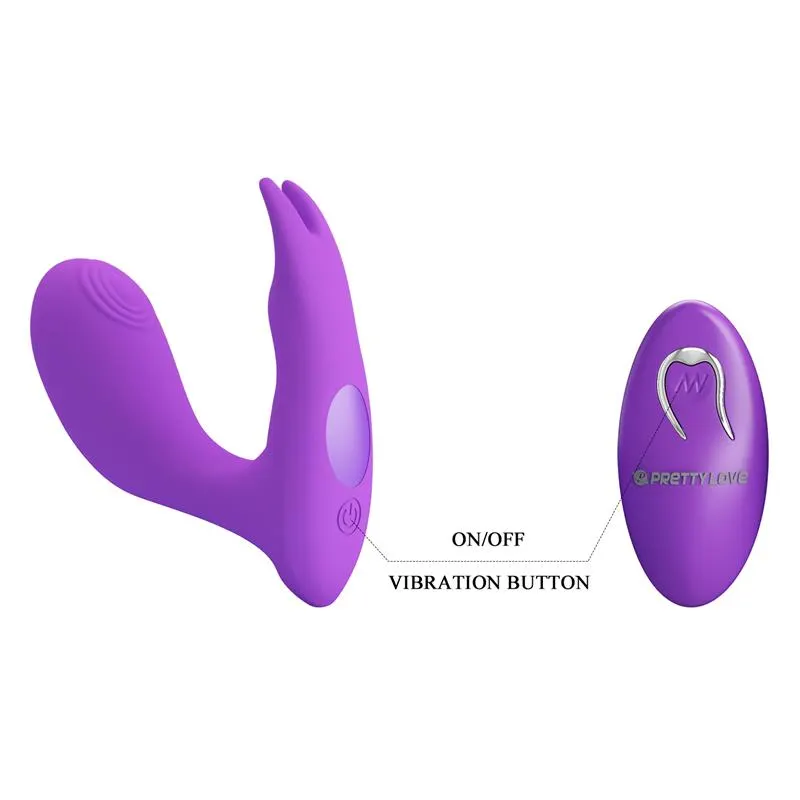 Idabelle Estimulador con Vibración y Pulsación Control Remoto · PRETTYLOVE · Estimuladores de Clítoris — photo 6