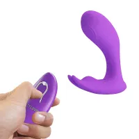 Idabelle Estimulador con Vibración y Pulsación Control Remoto · PRETTYLOVE · Estimuladores de Clítoris
