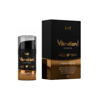 Vibrador Líquido Efecto Calor Sabor Café 15 ml · INTT · Potenciadores y Retardantes