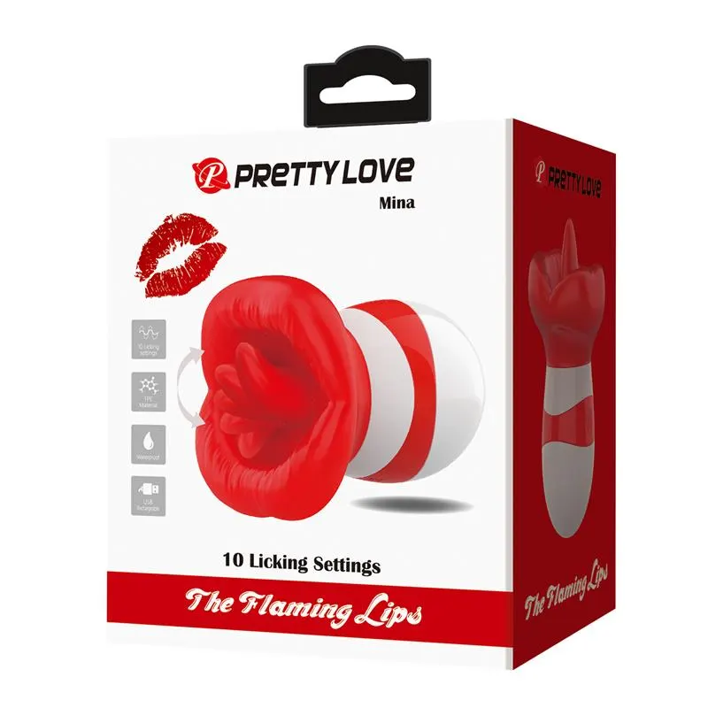 Mina Estimulador de Lengua · PRETTYLOVE · Estimuladores de Clítoris — photo 9