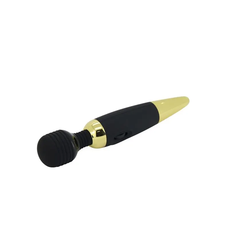 Pretty Love Masajeador Power Wand Negro y Dorado · PRETTYLOVE · Estimuladores de Clítoris — Foto 3