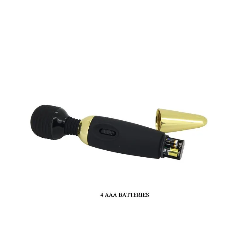 Pretty Love Masajeador Power Wand Negro y Dorado · PRETTYLOVE · Estimuladores de Clítoris — Foto 7