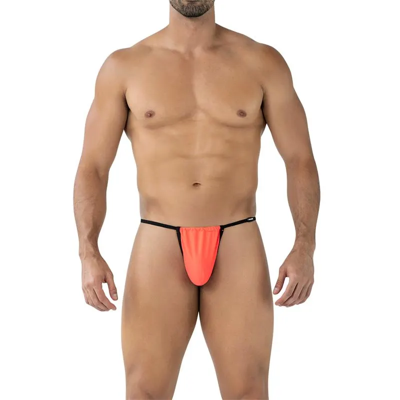 C4MSPX04 Tanga Fluo Pouch Tangerine · S/M · CUT4MEN · Tangas y Braguitas