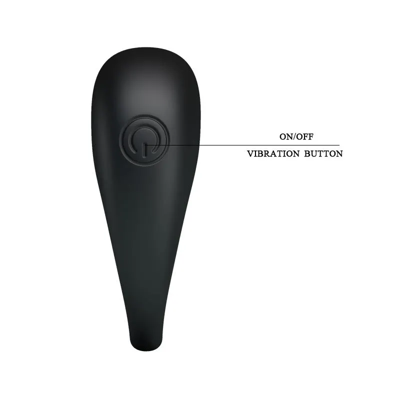 Pretty Love Anillo Vibrador Trap Color Negro · PRETTYLOVE · Anillos para el Pene — Foto 6