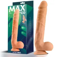 Ben Dildo Realista con Testículos 10.2 Natural · MAX & CO · Dildos