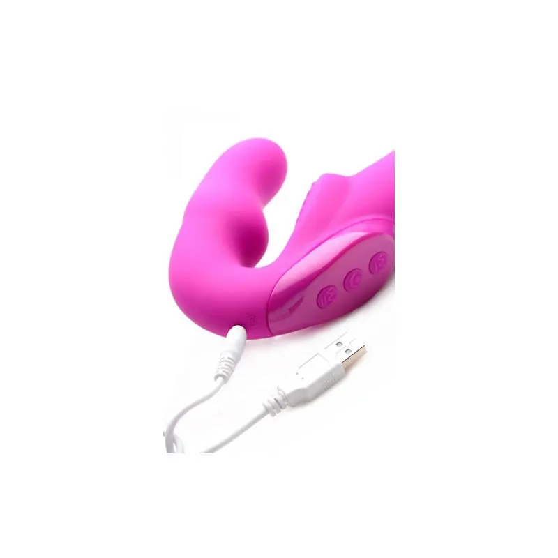 Evoke Vibrador Doble Rosa · STRAP U · Vibradores — photo 4