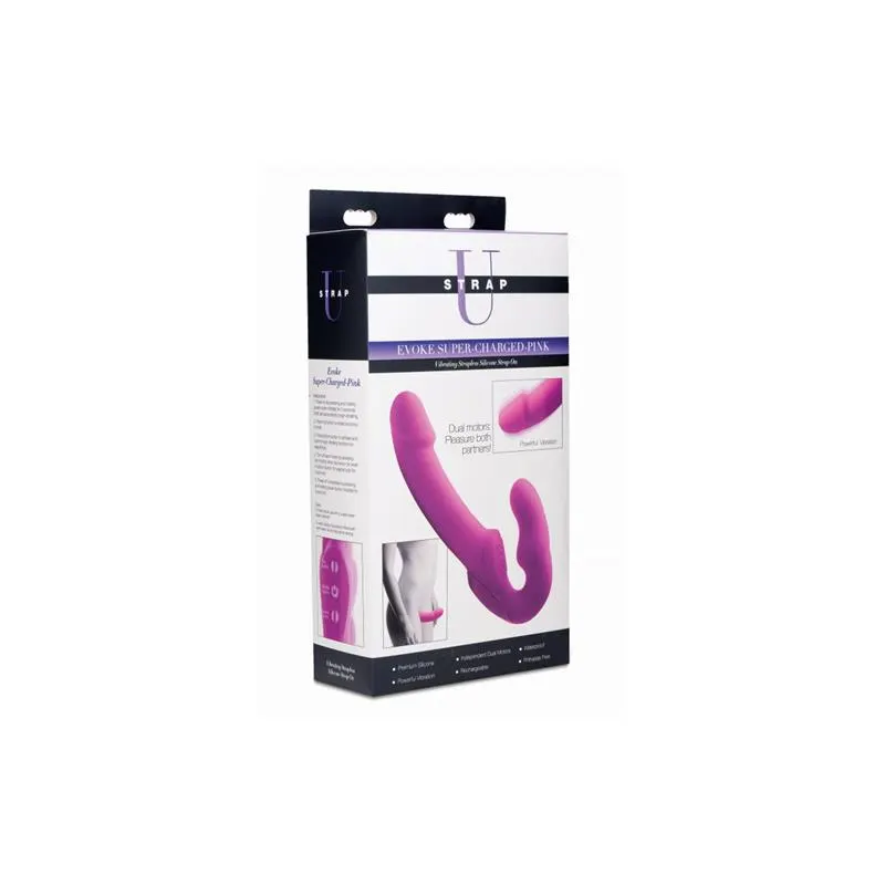 Evoke Vibrador Doble Rosa · STRAP U · Vibradores — photo 6