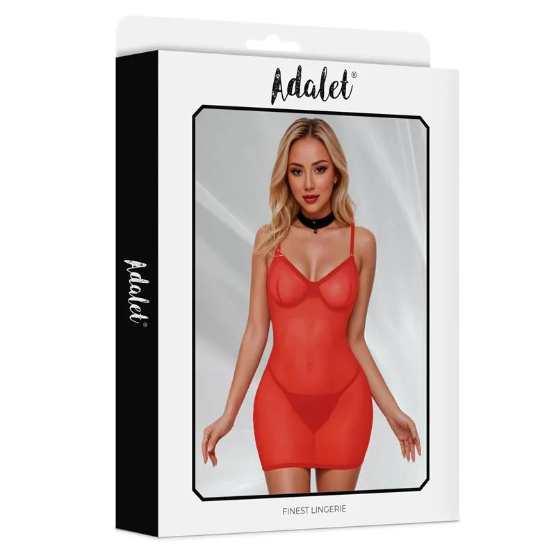 Hazel Babydoll Rojo · S/M · ADALET LINGERIE · Conjuntos y Bodies — photo 2