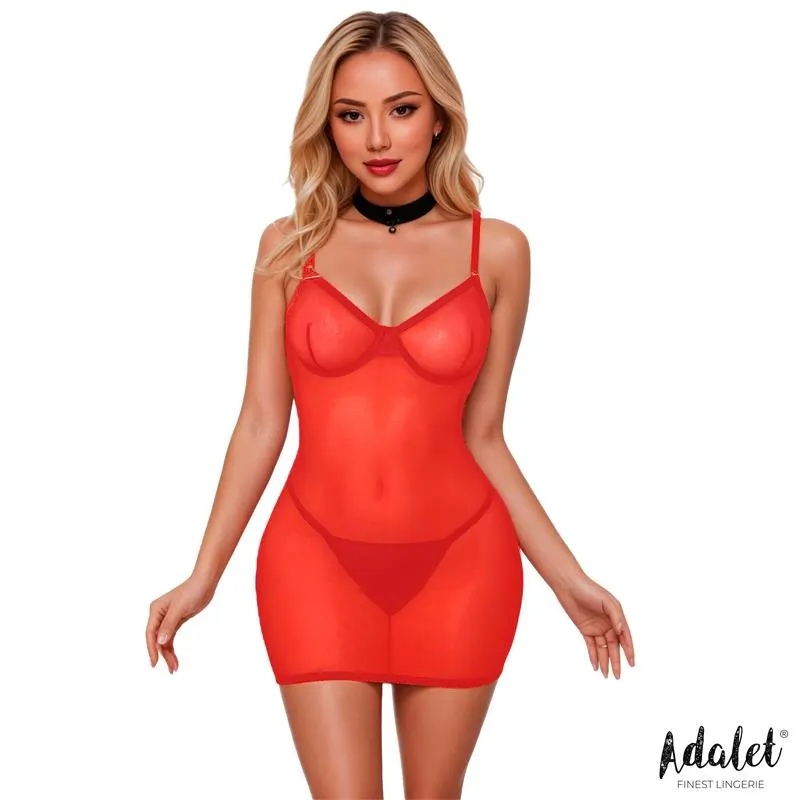 Hazel Babydoll Rojo · S/M · ADALET LINGERIE · Conjuntos y Bodies — photo 3