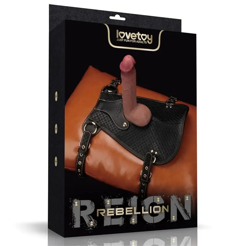 Rebellion Reign Dildo Saddle Silla de Montar · LOVETOY · Accesorios y Sets — photo 13