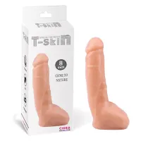 Dildo Spread Me N1 T-Skin 8 Natural · CHISA · Dildos