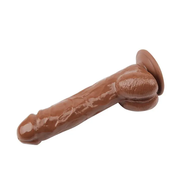Vibrador Jeff Stryker 8.9 Marron · CHISA · Vibradores — Foto 2