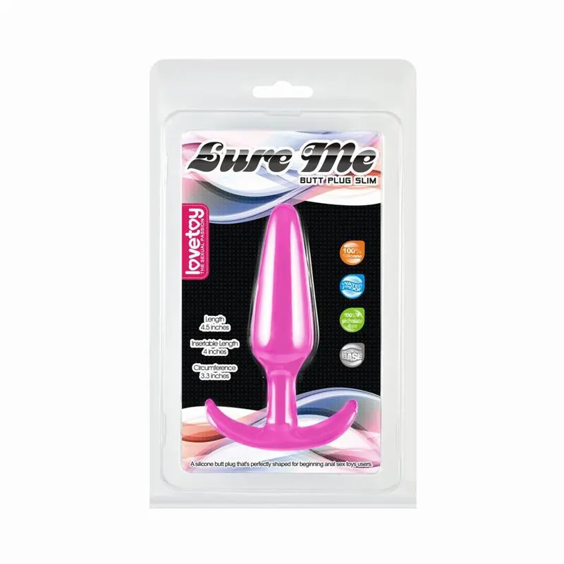 Plug Anal Lure Me Talla S Rosa · LOVETOY · Anal — Foto 8