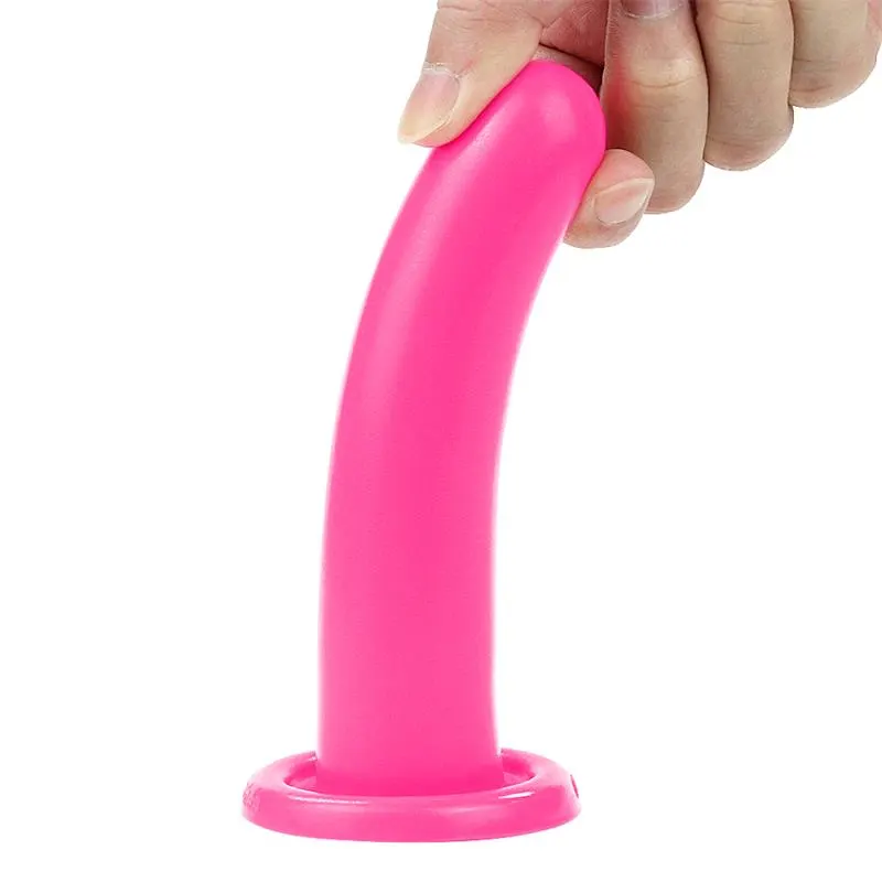 Estimulador Holy Dong 5.5 Silicona Líquida Rosa · LOVETOY · Anal — Foto 5