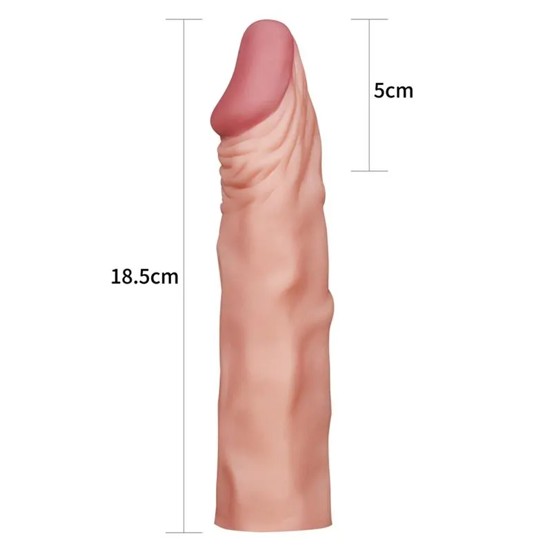 Funda para el Pene Add 2 Pleasure X Tender Natural · LOVETOY · LOVETOY · Fundas y Extensiones para el Pene — Foto 5