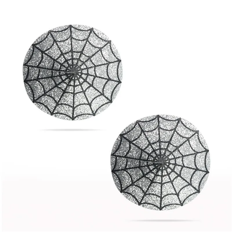 Pezoneras Reutilizables Tela de Araña Plateado · LOVETOY · Pinzas y Pezoneras — Foto 3