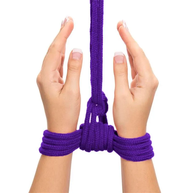 Cuerda Bondage Suave Púrpura · LOVETOY · Esposas y Ataduras — photo 4