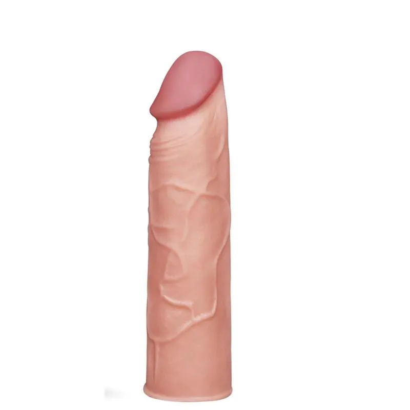 Funda para el Pene Pleasure X Tender Natural · LOVETOY · Fundas y Extensiones para el Pene