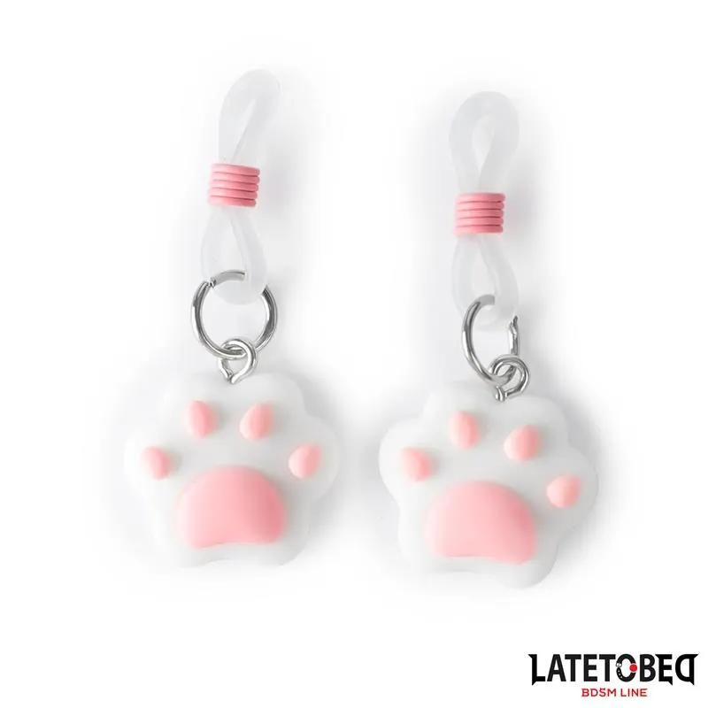 Pinzas para Pezones con Patita de Gato · LATETOBED BDSM LINE · Pinzas y Pezoneras — Foto 2
