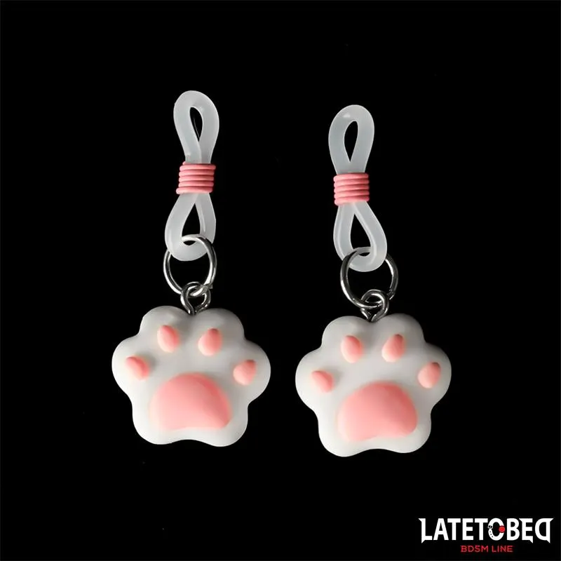 Pinzas para Pezones con Patita de Gato · LATETOBED BDSM LINE · Pinzas y Pezoneras