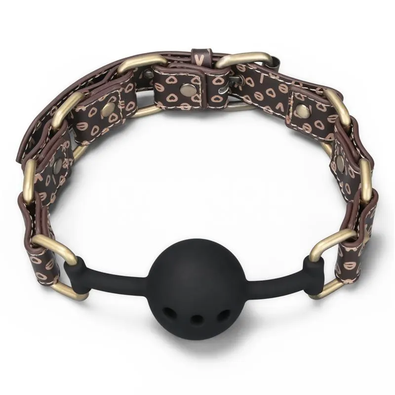 Rebellion Reign Mordaza de Bola de Silicona Transpirable · LOVETOY · Máscaras, Antifaces y Mordazas — Foto 3