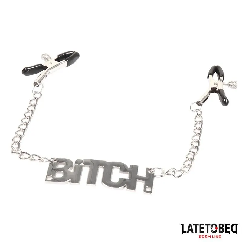 Pinzas para Pezones Lema Bitch · LATETOBED BDSM LINE · Pinzas y Pezoneras — photo 2