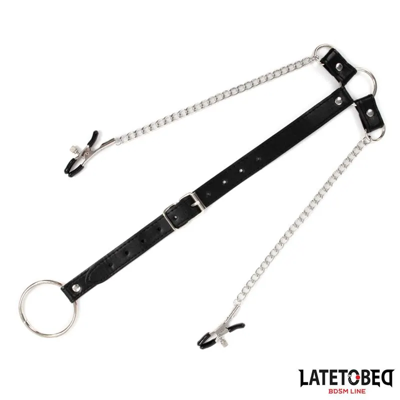 Pinzas para Pezones y Anillo para el Pene · LATETOBED BDSM LINE · Pinzas y Pezoneras — photo 2