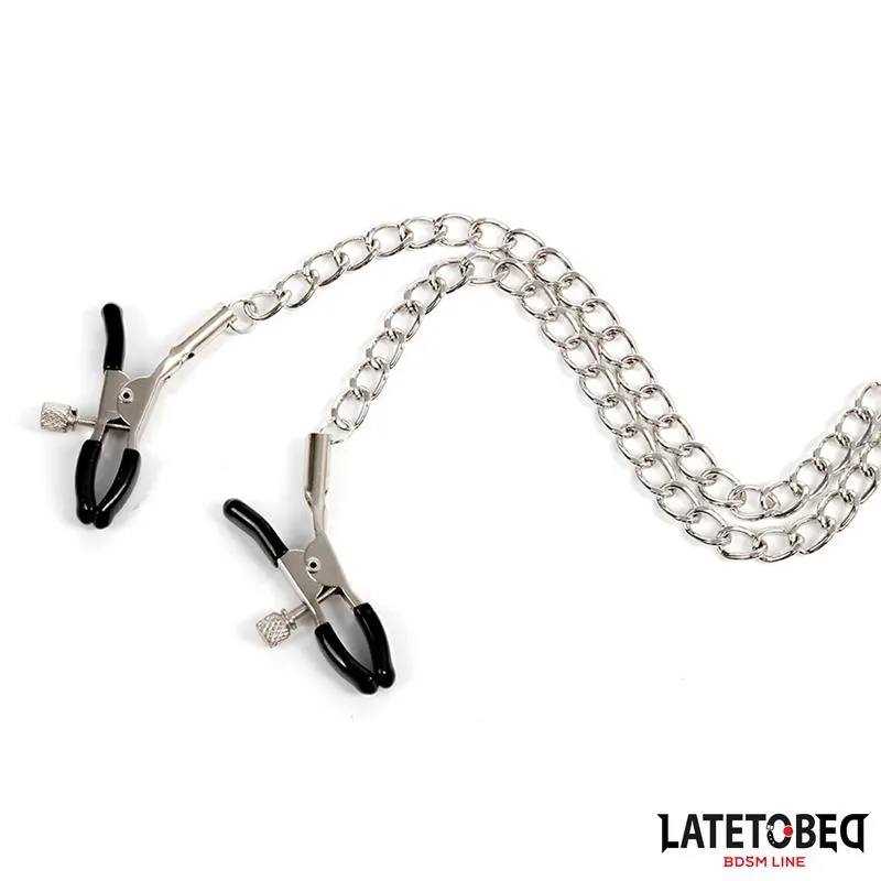 Pinzas para Pezones y Anillo para el Pene · LATETOBED BDSM LINE · Pinzas y Pezoneras — photo 4