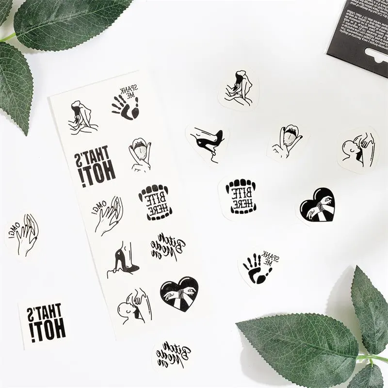 Set de 10 Tattoos Temporales Kinky Collection · SECRET PLAY · Juegos y Complementos Divertidos — photo 2