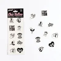 Set de 10 Tattoos Temporales Kinky Collection · SECRET PLAY · Juegos y Complementos Divertidos