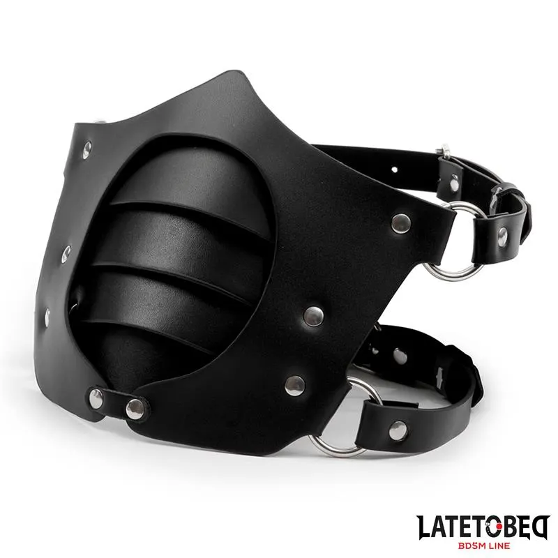 Máscara Estilo Punk Ajustable · LATETOBED BDSM LINE · Máscaras, Antifaces y Mordazas — Foto 2
