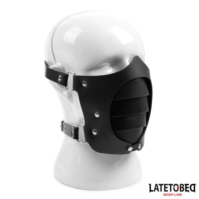 Máscara Estilo Punk Ajustable · LATETOBED BDSM LINE · Máscaras, Antifaces y Mordazas — Foto 3
