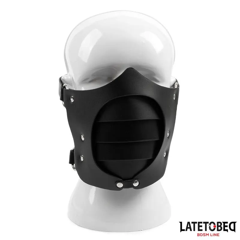 Máscara Estilo Punk Ajustable · LATETOBED BDSM LINE · Máscaras, Antifaces y Mordazas — Foto 4