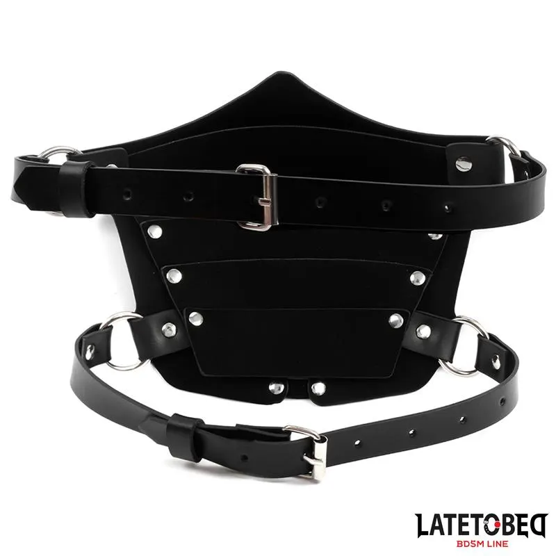 Máscara Estilo Punk Ajustable · LATETOBED BDSM LINE · Máscaras, Antifaces y Mordazas — Foto 6