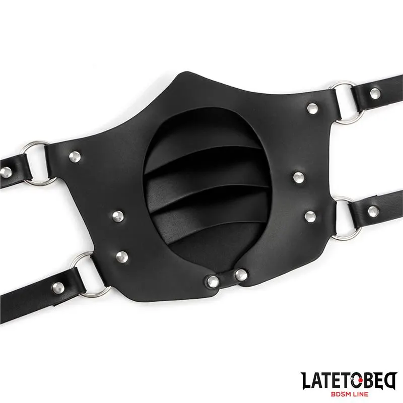 Máscara Estilo Punk Ajustable · LATETOBED BDSM LINE · Máscaras, Antifaces y Mordazas — Foto 7