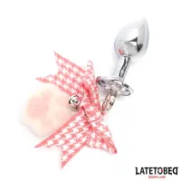 Plug Anal con Joya y Pompón · LATETOBED BDSM LINE · Anal