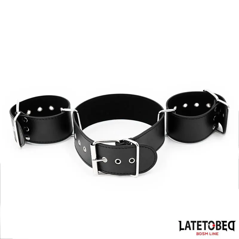 Collar y Esposas Ajustables · LATETOBED BDSM LINE · Esposas y Ataduras — photo 2