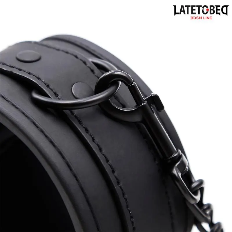 Esposas para Tobillos Negro Sólido · LATETOBED BDSM LINE · Esposas y Ataduras — photo 4