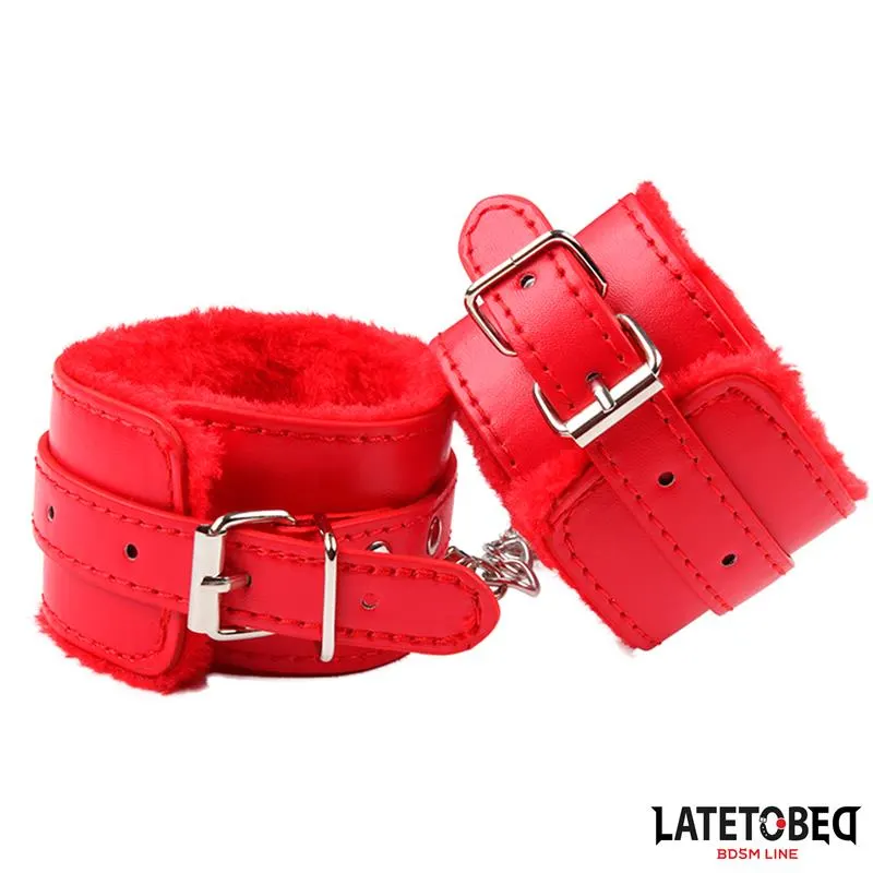 Esposas con Pelo Rojo · LATETOBED BDSM LINE · Esposas y Ataduras — Foto 2